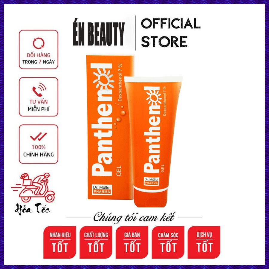 Gel Dưỡng B5 Phục Hồi và Làm Dịu Da Dr.Muller Pharma Panthenol Gel Dexpanthenol 7% - 100ml