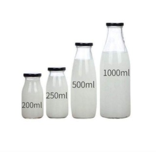 Chai đựng sữa, sữa hạt nắp chặt không rò