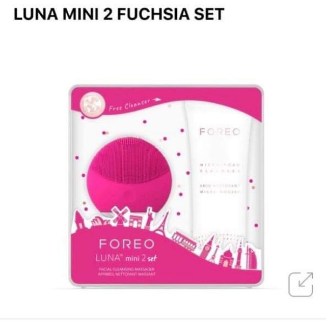 Sét máy rửa mặt Foreo tặng kèm sửa rửa mặt | BigBuy360 - bigbuy360.vn