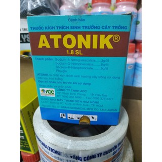 10 gói atonik kích thích tăng trưởng cây trồng- Rau củ quả trồng tại vườn, sân thượng, nông trang, ban công