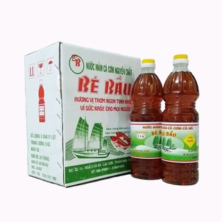 Giá sĩ Nước mắm Bé Bầu chai nhưa 1 lít, thùng 6 chai