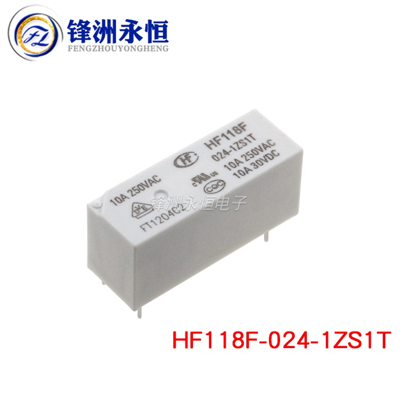 Rơ Le 5 Pins 10A Hf118f JQX-118F 005 012 024 048-1ZS1T