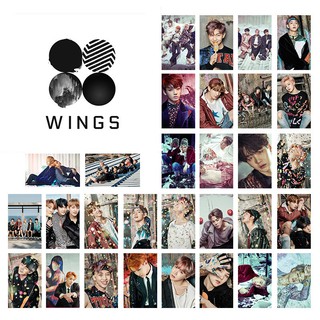 Bộ lomo card bts 30 tấm ảnh