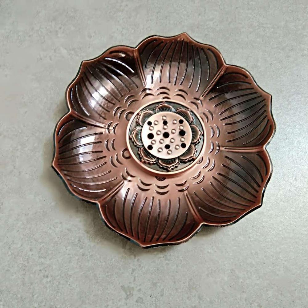 Đế Đốt Hương Thơm Hình Nón Bằng Hợp Kim Kẽm Trang Trí Nhà Cửa / Văn Phòng