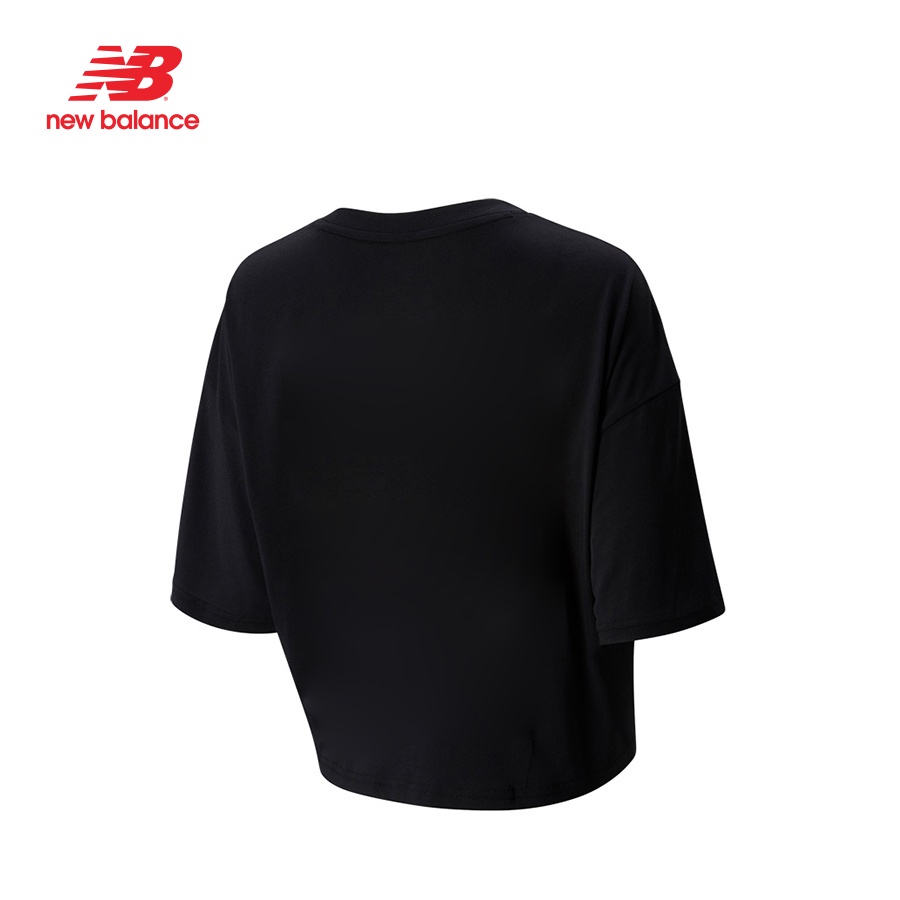 Áo thun crop top nữ NEW BALANCE Classics AWT03525BK (form châu á)