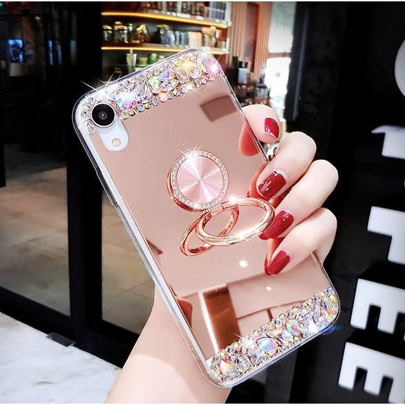 Ốp điện thoại mặt gương long lanh cho OPPO F11 PROA7 A57 A39 F1S A31 A33 A37 A71K A83 A35 F1 F3 F5 F7 F9
