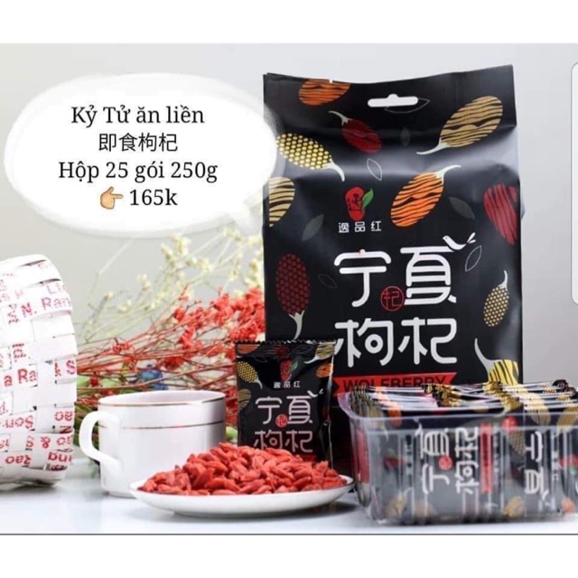 Kỷ tử đỏ ăn liền