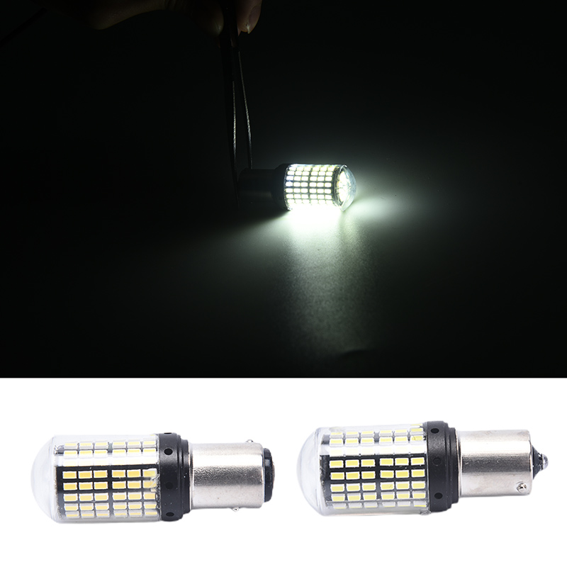 1 Bóng Đèn Led Tín Hiệu Lùi Xe Hơi T20 7440 1156 3014 144smd