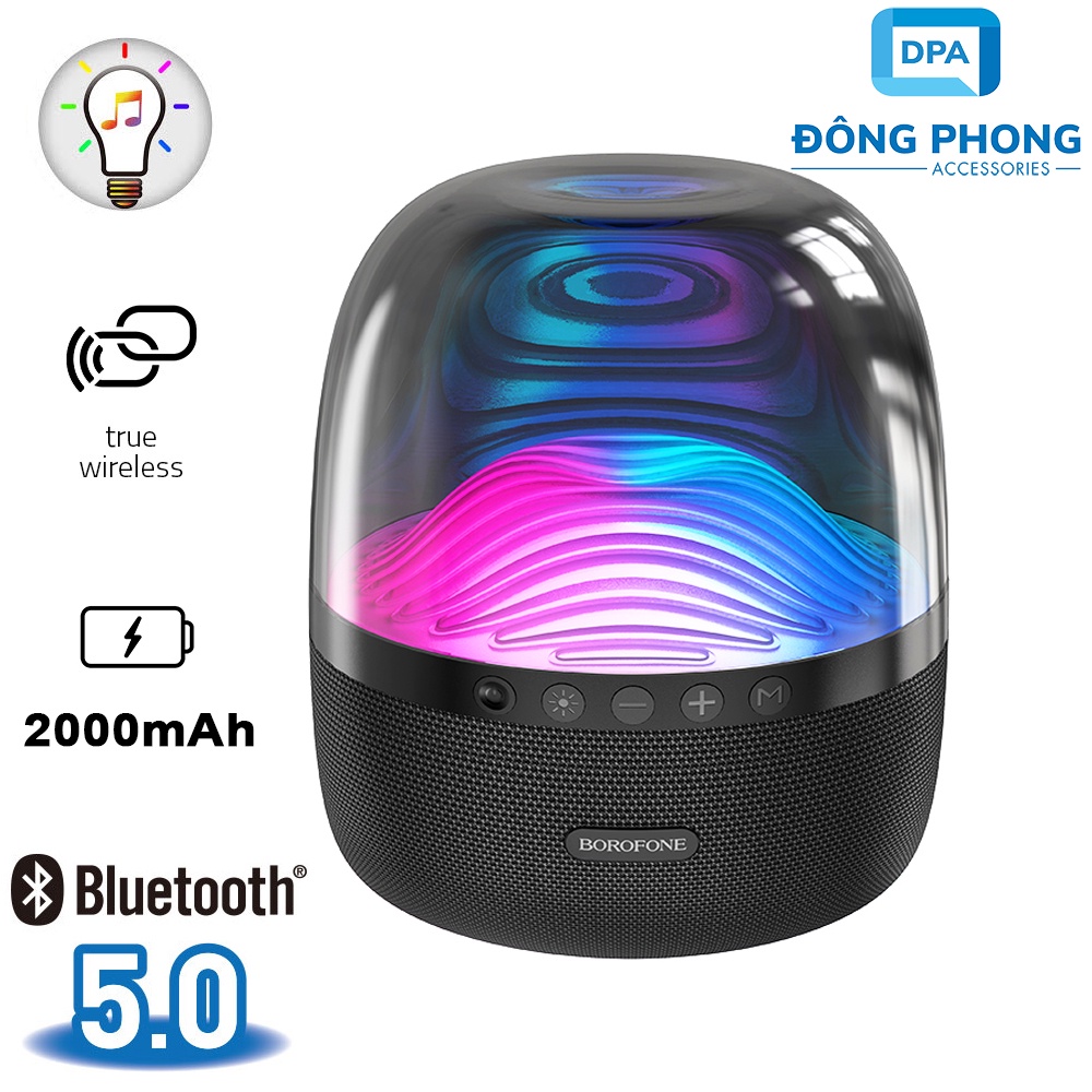 [Mã ELHACE giảm 4% đơn 300K] Loa Bluetooth Borofone BP8 True Wireless Stereo Chính Hãng