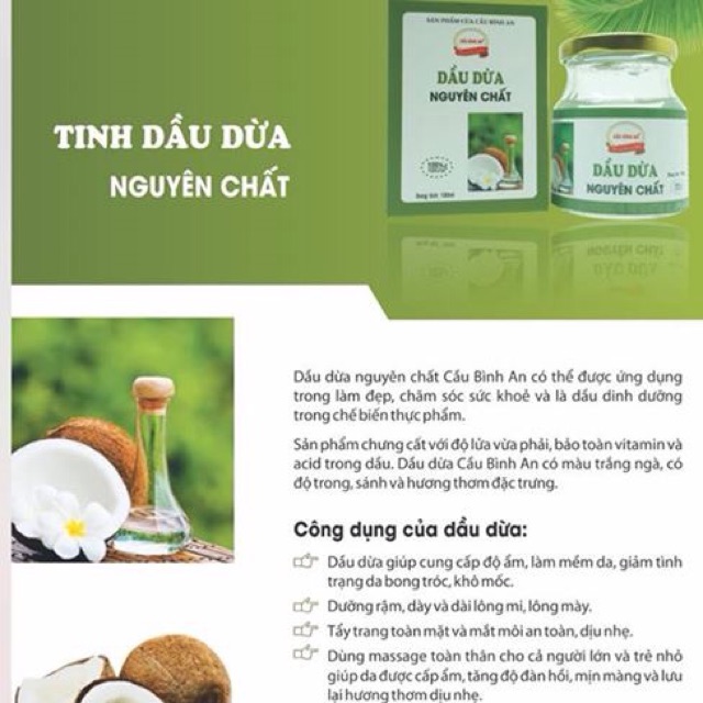 DẦU DỪA