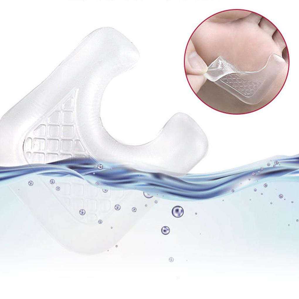 1 Cặp Miếng Dán Gót Chân Trong Suốt Đa Năng Chống Chai Sạn