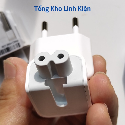 Phích Cắm - Đầu Rùa Cắm Cho Adapter Sạc Táo New Zin