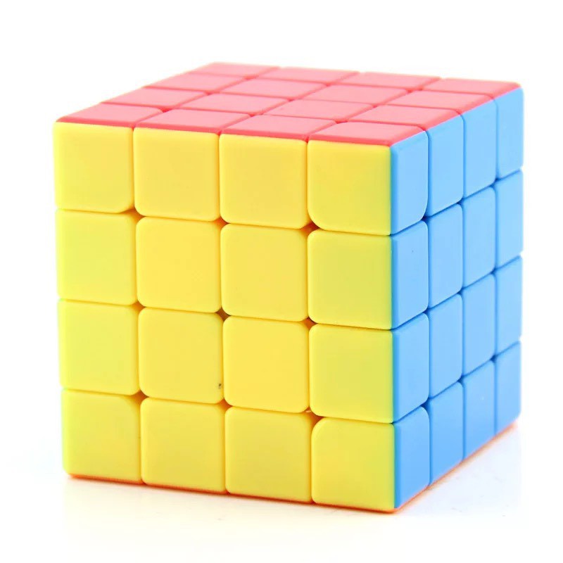 Rubik 4X4 MoYu Meilong stickerless Black 4 tầng khối rubik ma thuật
