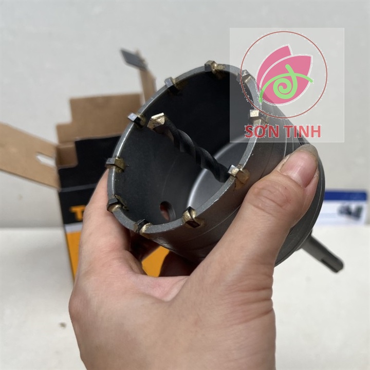 TOLSEN Mũi khoan lỗ khoét lỗ tường bê tông 80mm Hole Saw 75894