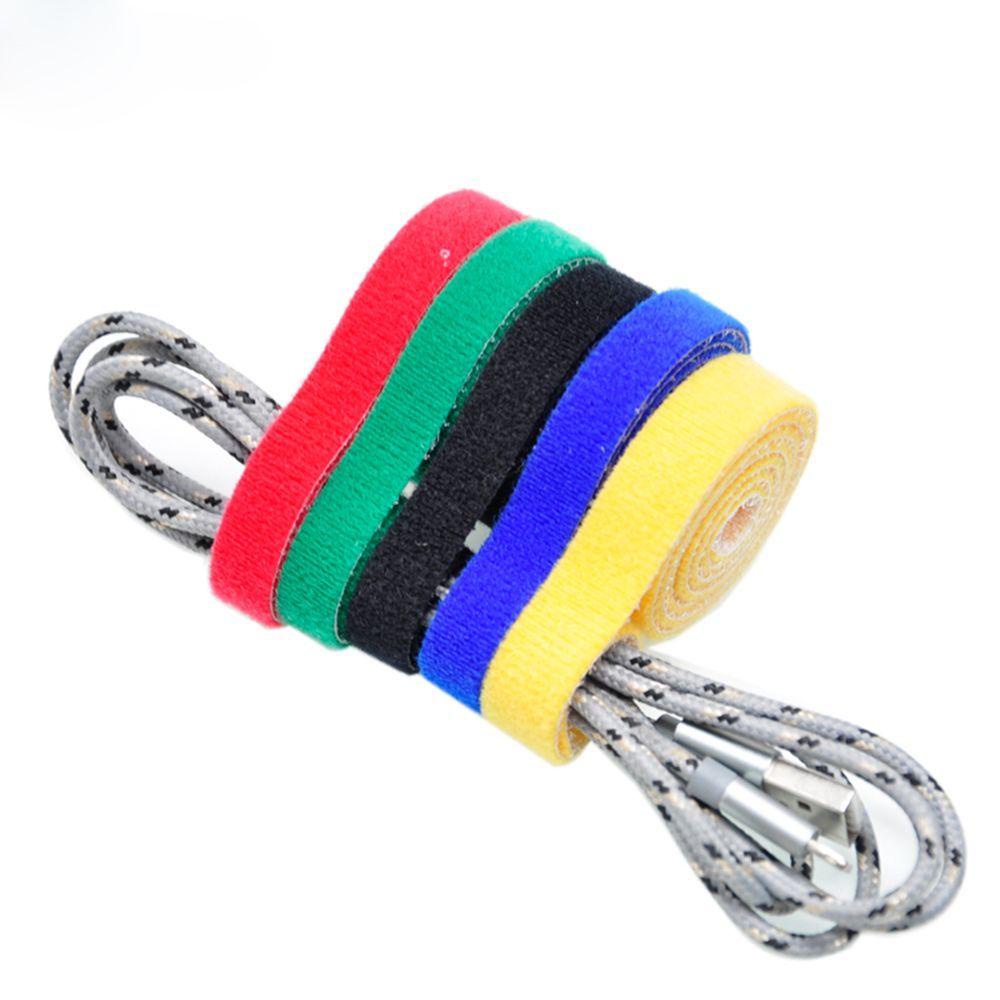 YIYU Cuộn Dây Nylon Mỏng 5M Có Thể Tái Sử Dụng Dùng Để Buộc Dây Cáp Lưng