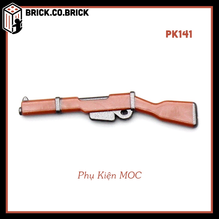Đồ Chơi Vũ Khí Hiện Đại Lắp Ráp Mô Hình Phụ Kiện Moc Minifigure Quân Đội Army PK134-PK144