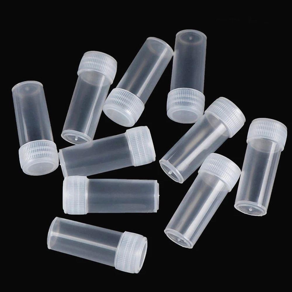 SOMEDAYZL Set 20 Ống Nghiệm Mini 5ml Có Nắp Vặn Tiện Dụng