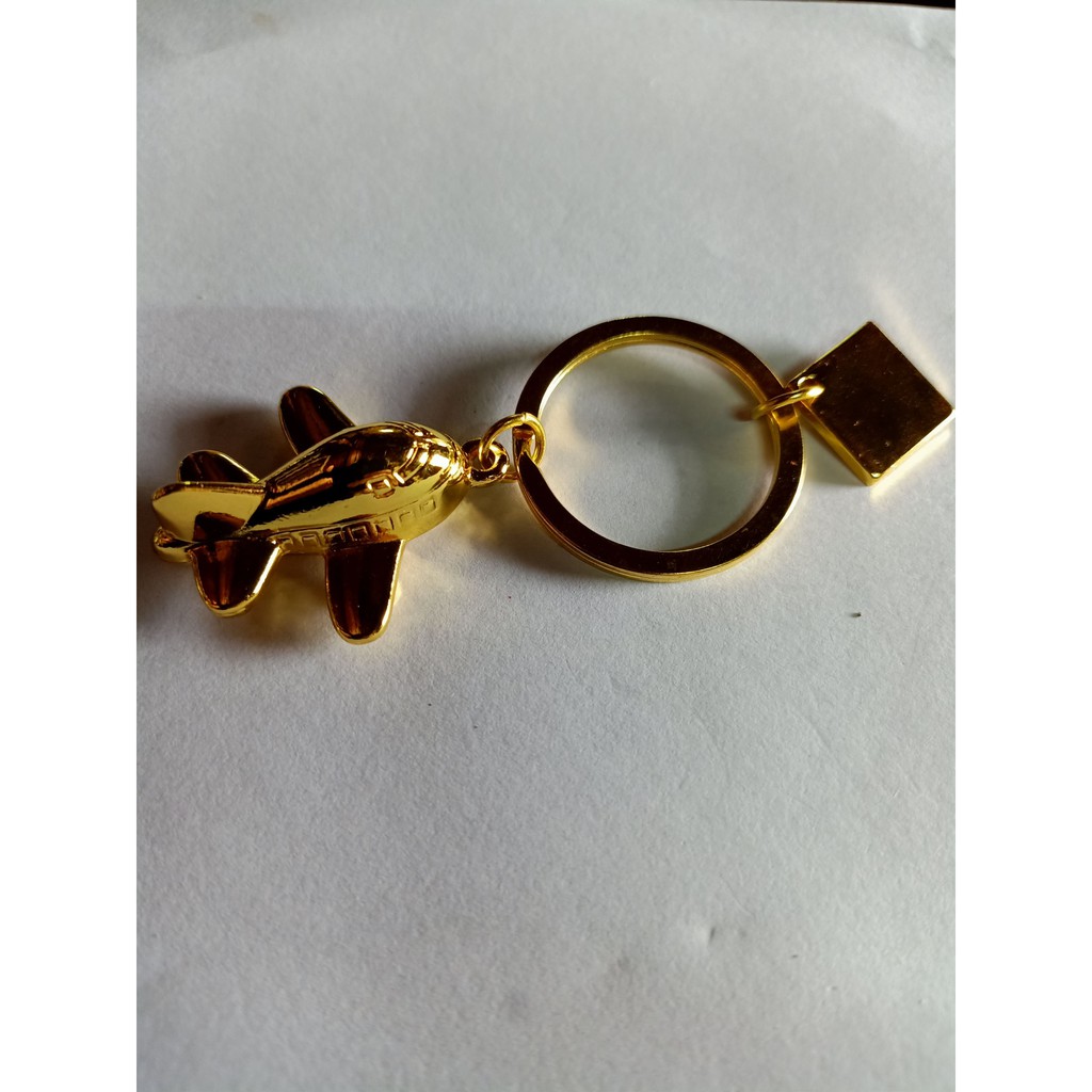 Móc khóa Inox, móc khóa máy bay