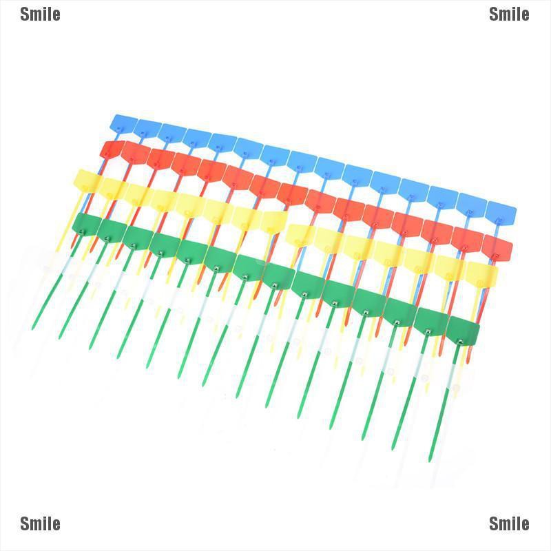 Set 100 Phụ Kiện Đánh Dấu Dây Cáp Mạng Nhiều Màu Sắc Tiện Lợi