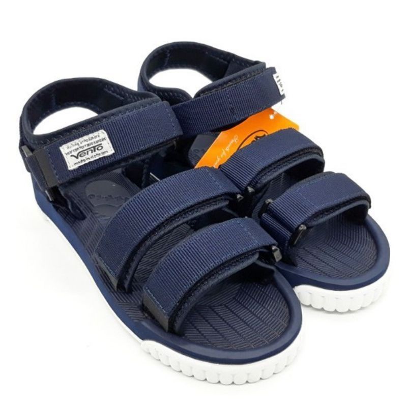 Sandal VENTO Nam Nữ bền đẹp SD9801- Rêu / xanh than