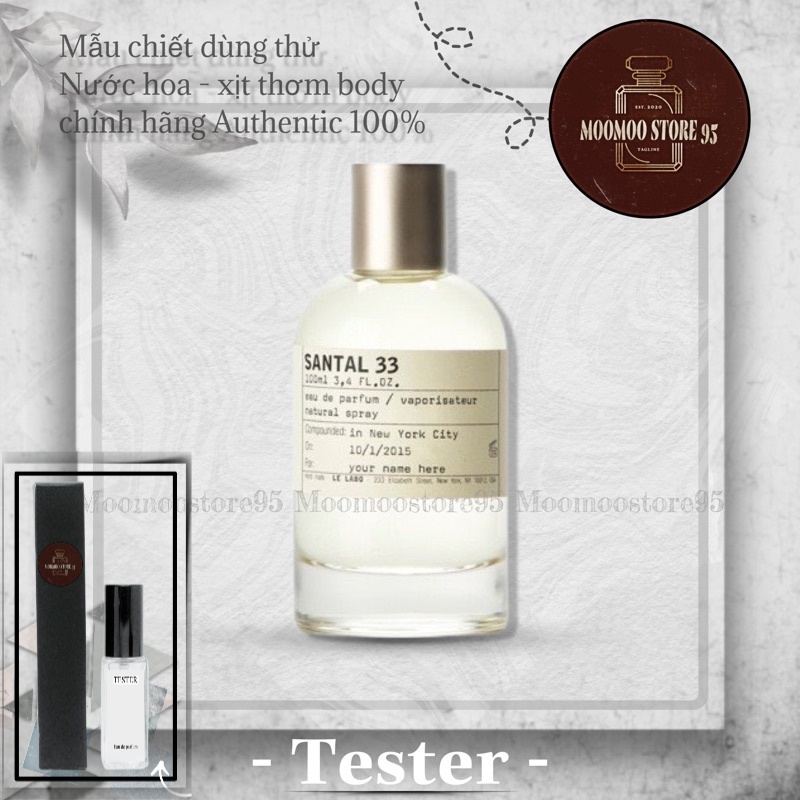 -𝐌𝐨𝐨𝐌𝐨𝐨- nước hoa Le Labo Santal ( Mẫu Thử 5ml/10m/20ml )