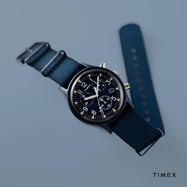 [Mã FARSBR243 giảm 15% đơn 249K] Đồng hồ Nam chính hãng Timex MK1 Aluminum 40mm Dây vải