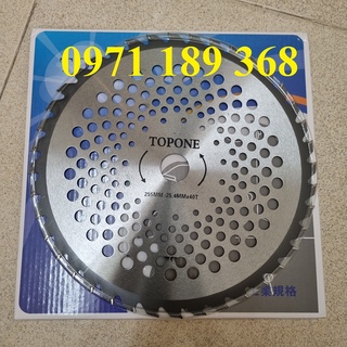 Lưỡi cắt cỏ tròn topone 255x40t