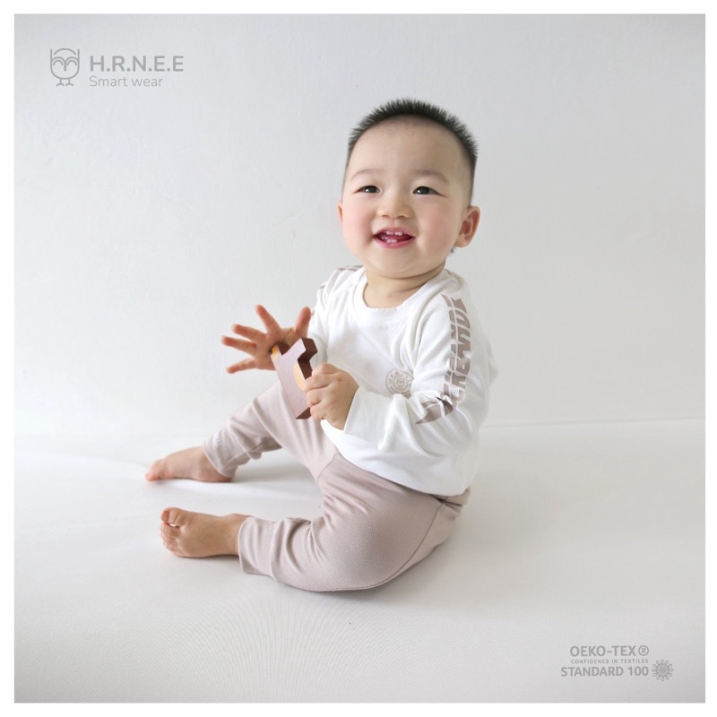 Hrnee - Bộ dài tay len modal siêu mềm cho bé trai gái