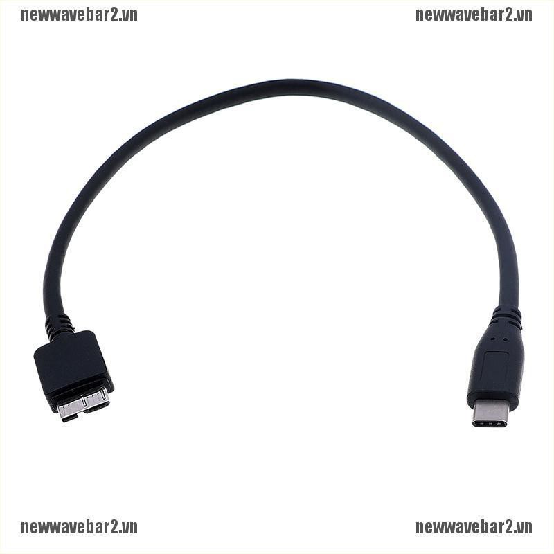 Dây Cáp Chuyển Đổi usb c Sang micro usb type c Sang micro b Cho Ổ Đĩa Cứng hdd