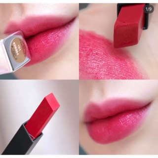 Son YSL Slim Sheer Matte màu 101 Rouge Libre - Màu Đỏ Tươi ánh hồng
