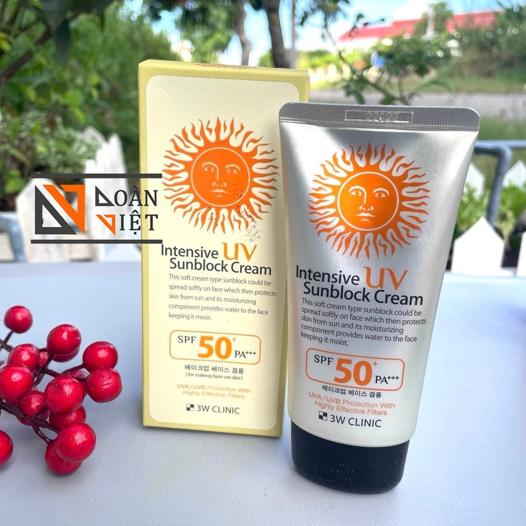 Kem CHỐNG NẮNG HÀN QUỐC SPF 50 + - Anjo, Sun Screen, Ekel, 3W Clinic . Tính năng vượt trội , an toàn cho da