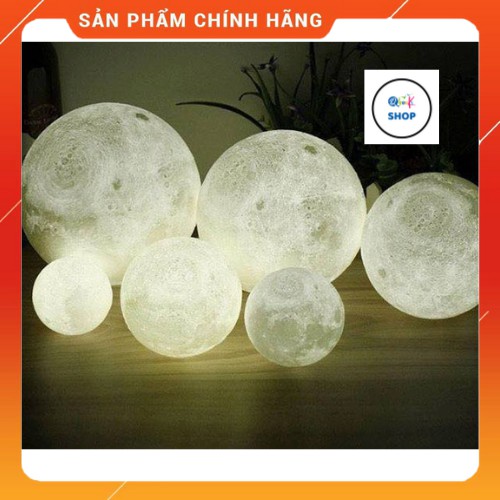 [ Rẻ Vô Địch ] Đèn ngủ Mặt Trăng Moon Light 3D Cảm Ứng 10 -18 cm