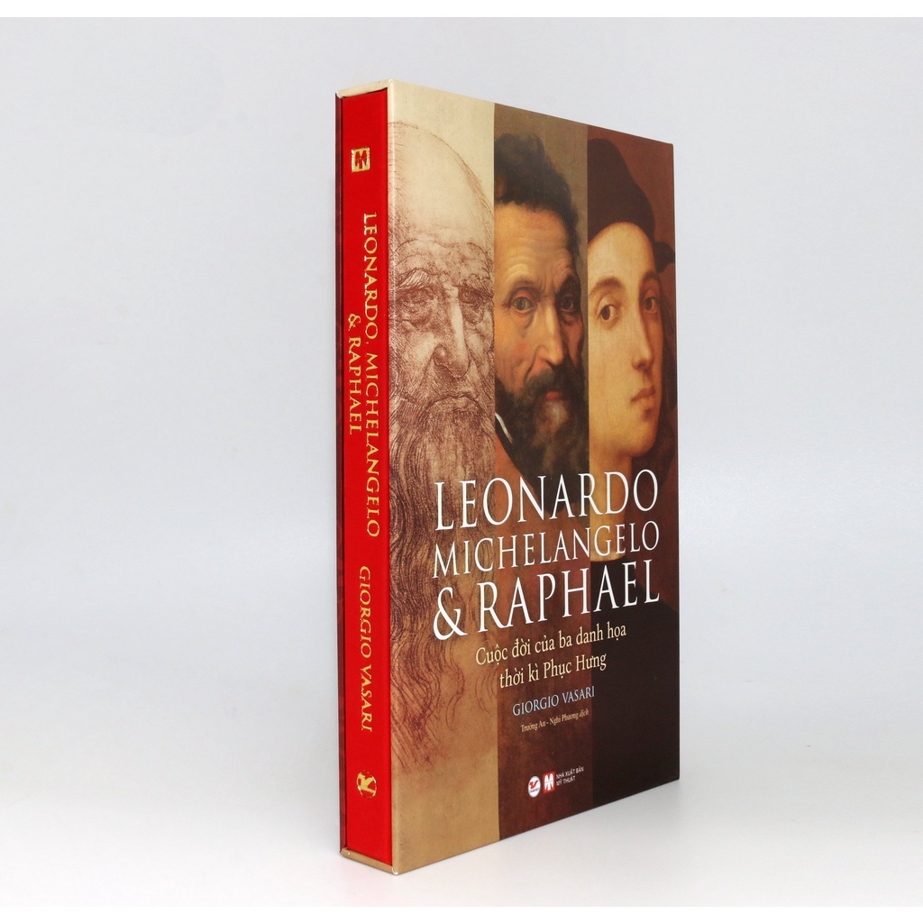 Sách - DELUXE BOOKS - Leonardo, Michelangelo và Raphael - Cuộc Đời Ba Danh Họa Thời Kì Phục Hưng Sách Khám Phá