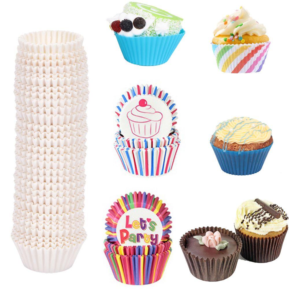 Set 100 CốC GiấY ĐựNg BáNh Cupcake TiệN DụNg