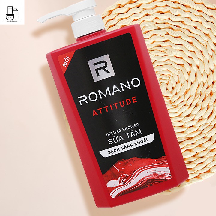 Sữa tắm Romano Attitude 650g (đỏ)