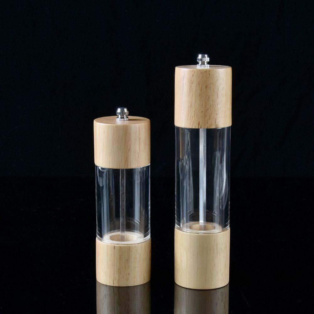 Dụng Cụ Xay Tiêu / Muối Chất Liệu Acrylic Tiện Dụng Cho Nhà Bếp