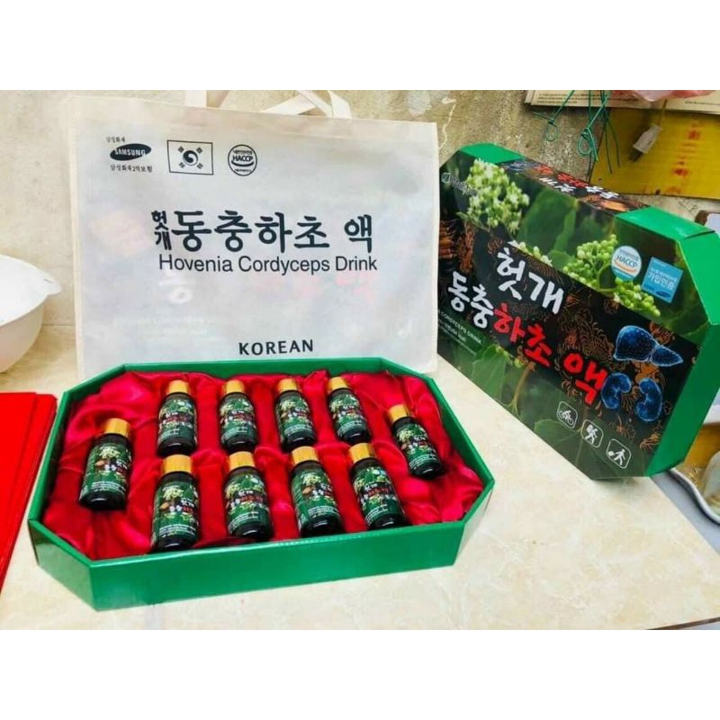 Nước bổ gan đông trùng hạ thảo Jeongwon Hàn Quốc