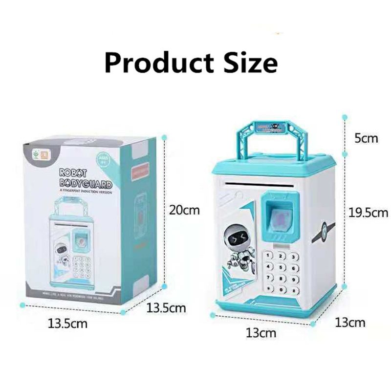 Hộp Tiết Kiệm Tiền Hình Cây Atm Mini
