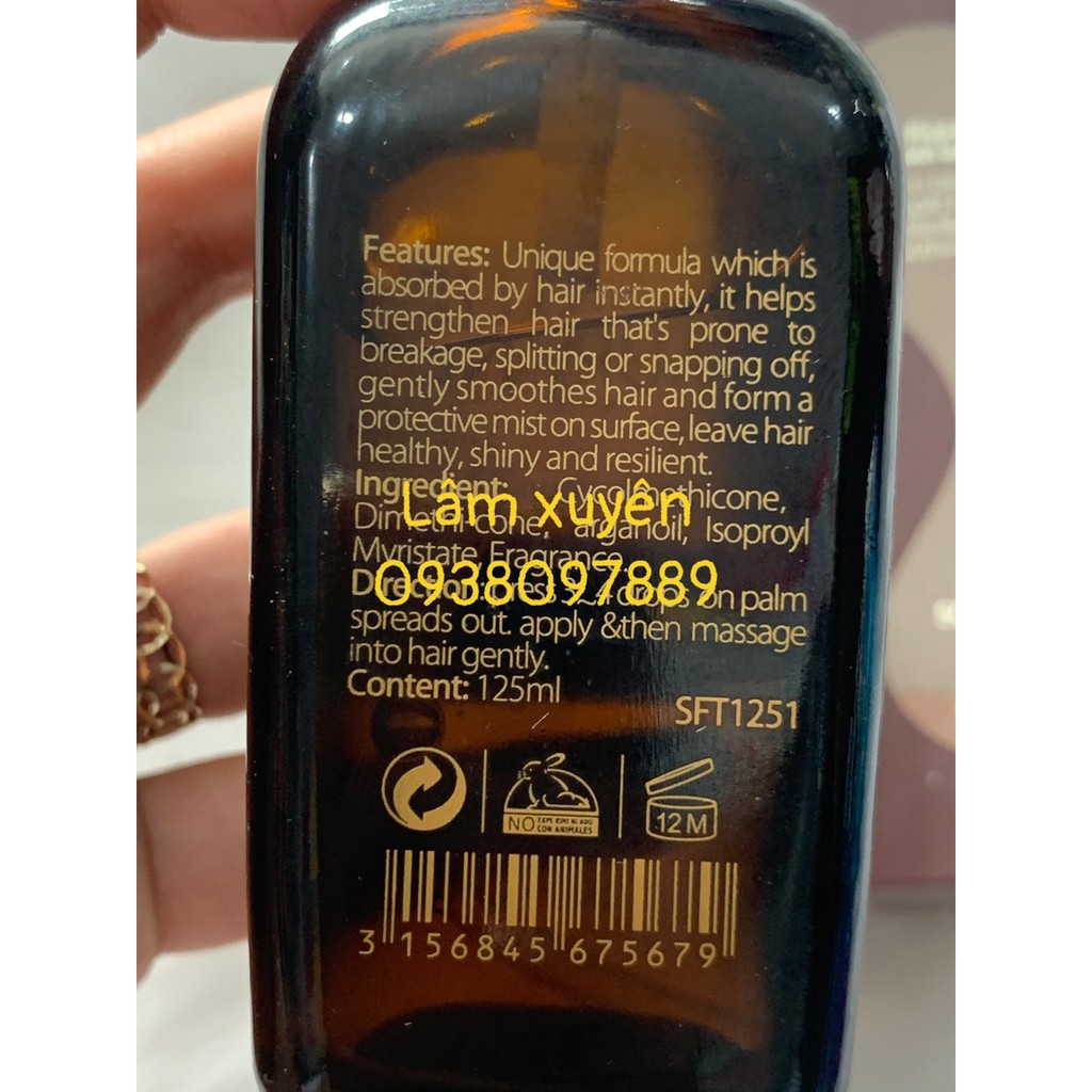 Tinh dầu bóng dưỡng tóc💯CHÍNH HÃNG💯AURANE 125ml,cung cấp dưỡng chất, thẩm thấu vào sợi tóc, ngăn ngừa khô xơ, chẻ ngọn