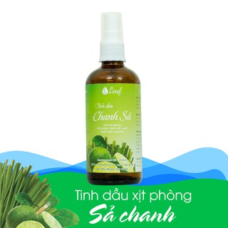Tinh dầu xịt phòng sả chanh 100ml LEAFHOUSE