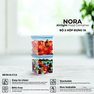 Bộ hộp đựng thực phẩm Fitis Nora - Airtight Food Container
