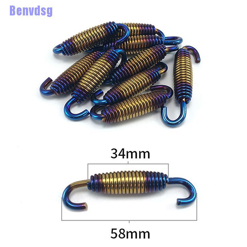 Móc lò xo bằng thép không gỉ chuyên dụng cho ống xả xe mô tô thay thế tiện lợi
