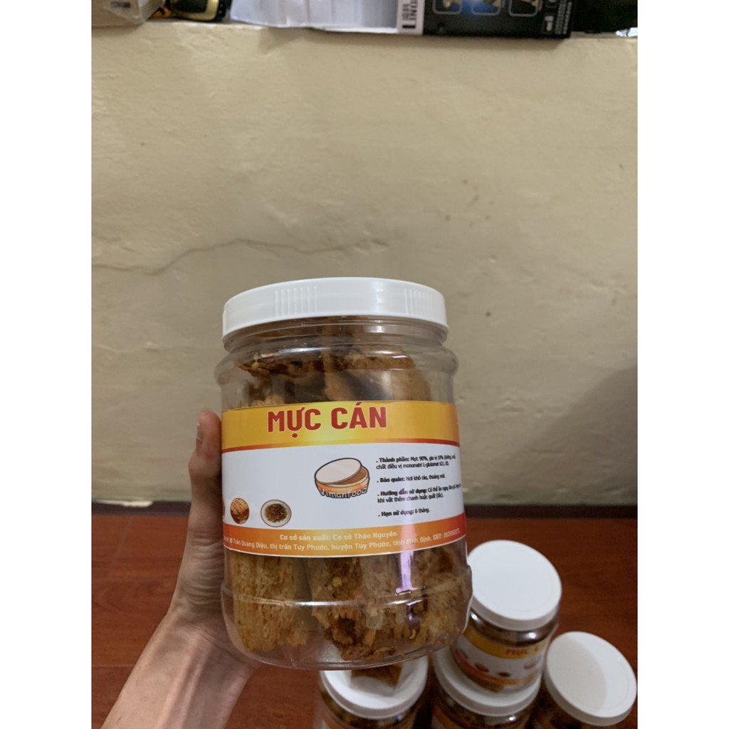 Mực Cán nguyên con 400g ( Không bao gồm hộp) MỰC TẨM GIA VỊ THƠM NGON, MỰC TO ĐƯỢC CÁN MỀM. ✅ GIA VỊ TỎI , ỚT CAY. ✅ MỰC | BigBuy360 - bigbuy360.vn