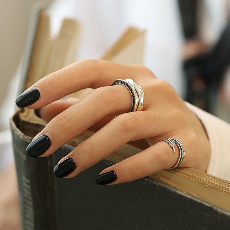 Nhẫn hình lông vũ thời trang cá tính độc đáo