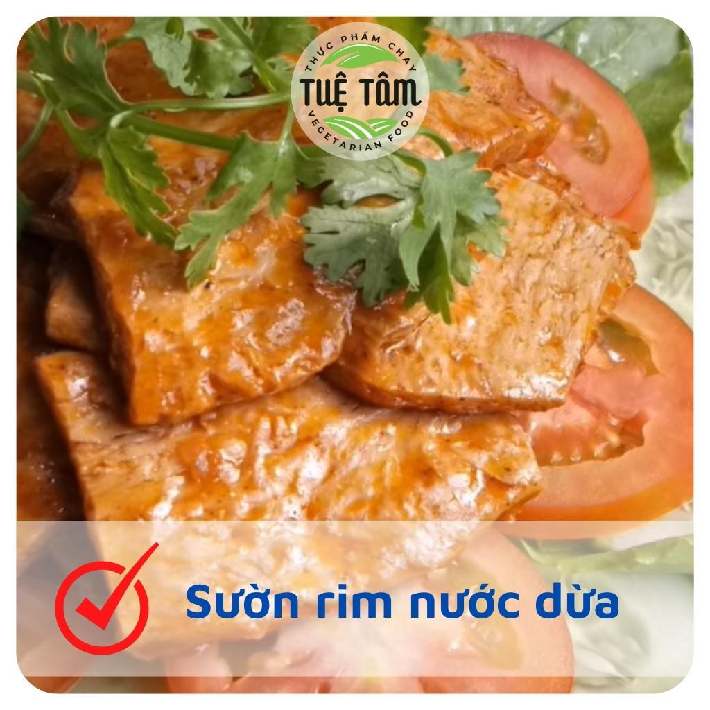 1KG Sườn non chay, sườn chay Tuệ Tâm công nghệ Nhật Bản (loại dày). | BigBuy360 - bigbuy360.vn