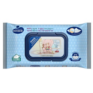 Khăn ướt Wesser xanh dương