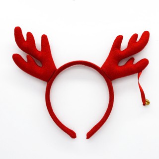 Bờm Noel Sừng Tuần Lộc đỏ vải nỉ