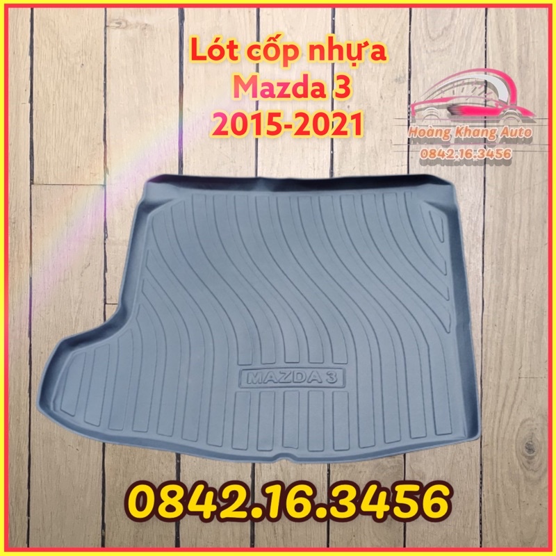 Lót cốp mazda 3 đời 2015 - 2021 Bản Sedan + HatBack