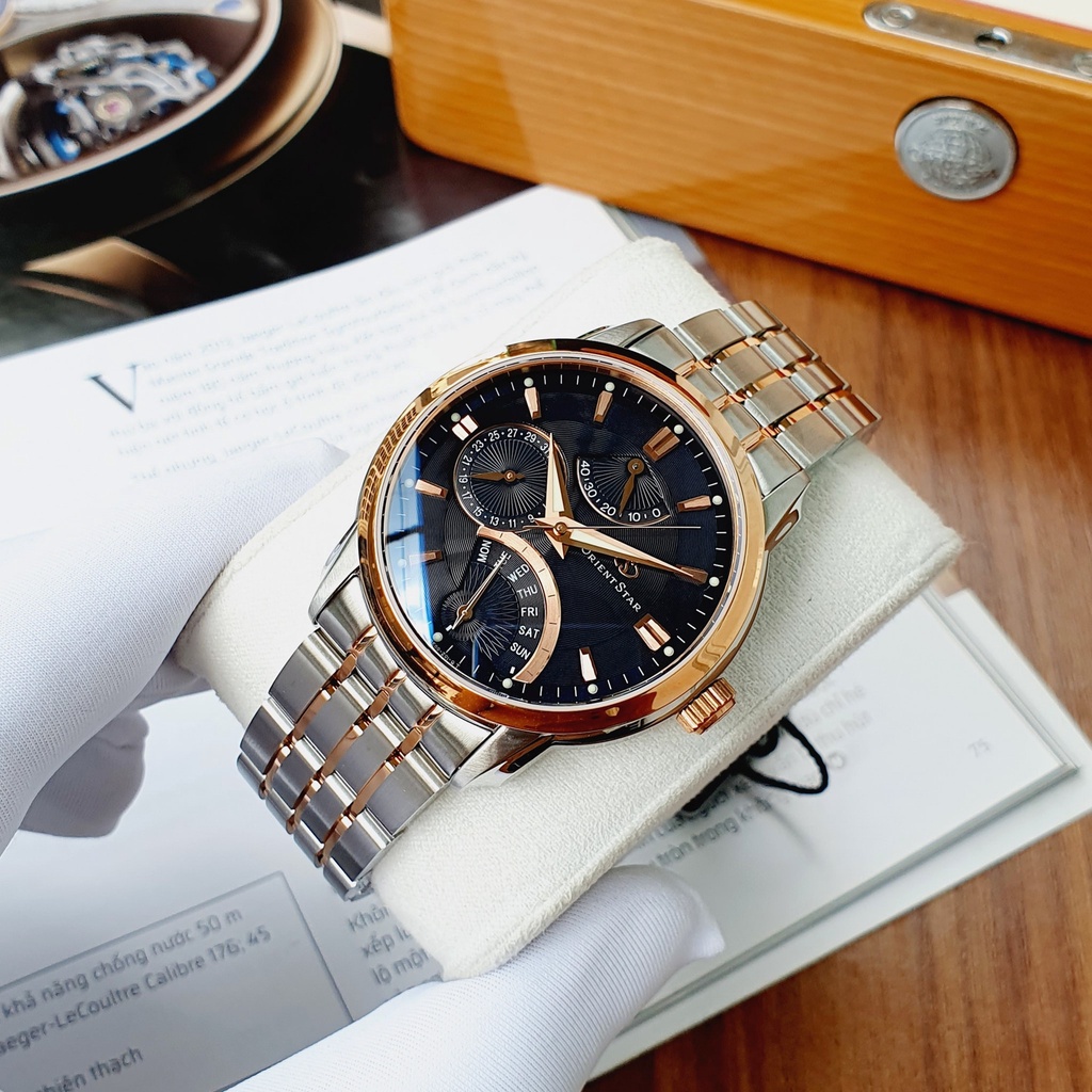 Đồng hồ nam Orient Star Retrograde SDE00004D0 chính hãng