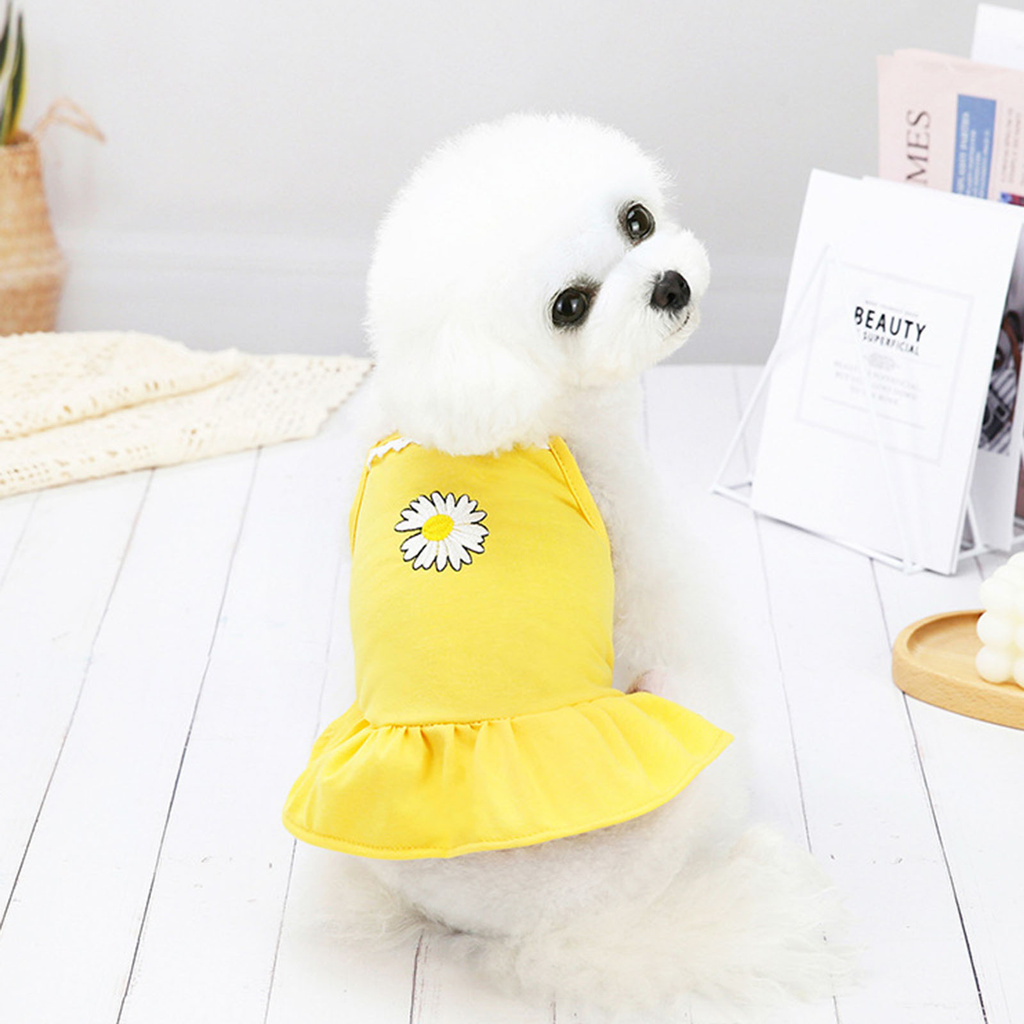 Váy Hoa Xinh Xắn Dành Cho Thú Cưng